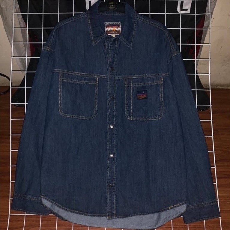 kemeja lengan panjang OceanPacific preloved