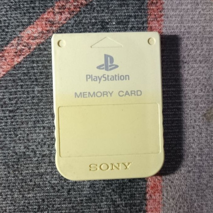 Memory Card PS1 Original Putih Rusak tidak bisa konek