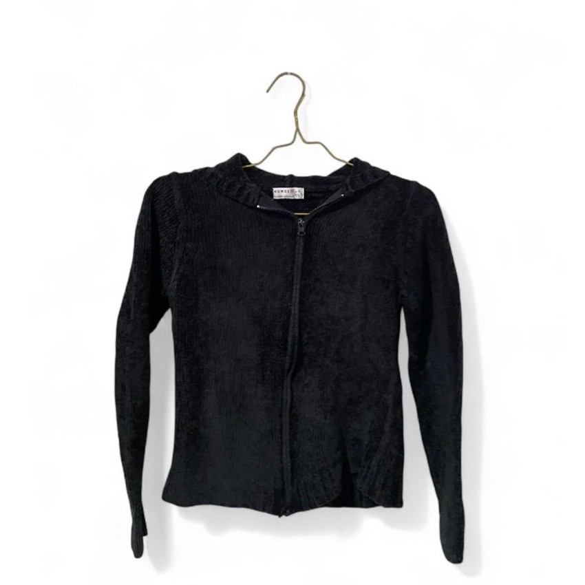 preloved jaket corduroy hitam