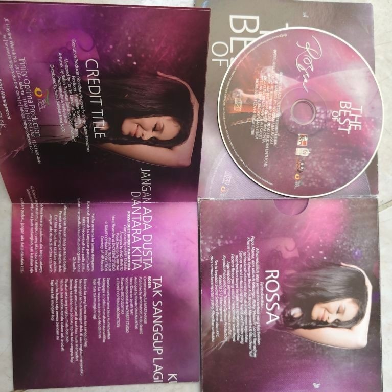 CD Musik Album Rossa (2011) Original Audio CD preloved