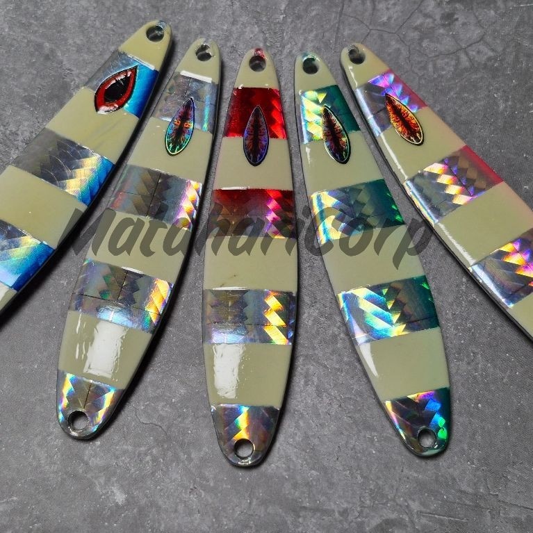 Spoon Lure 40gr GID - umpan Casting Tengiri Barakuda Talang
