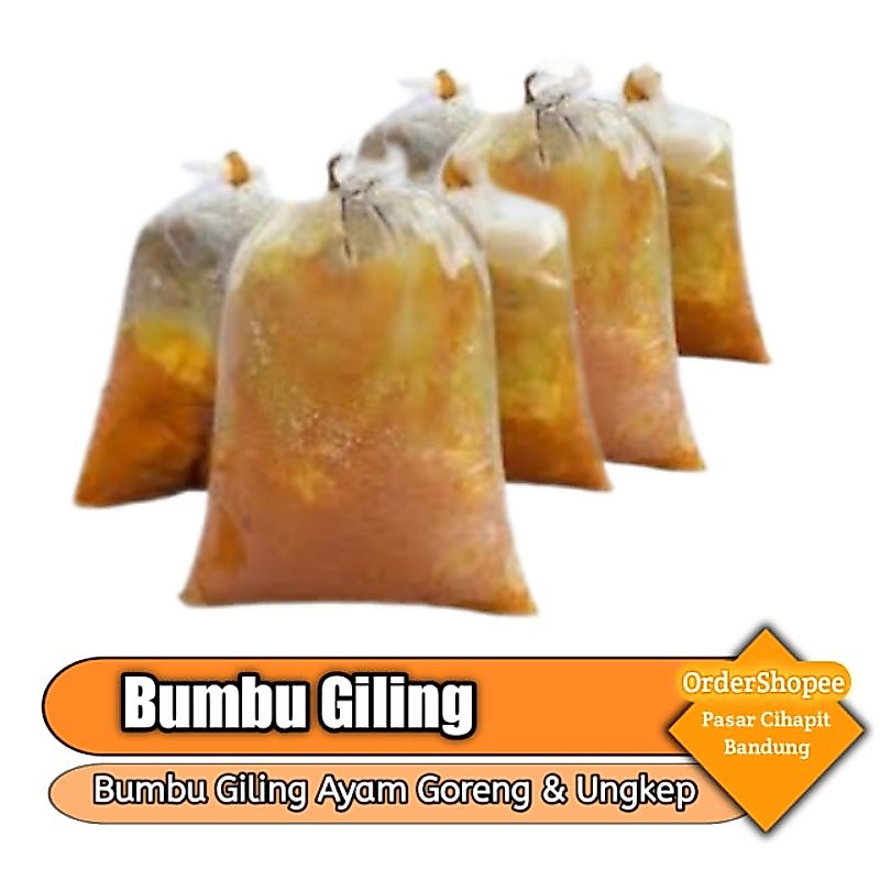 Bumbu Giling Ayam Goreng Ungkep Praktis ✓