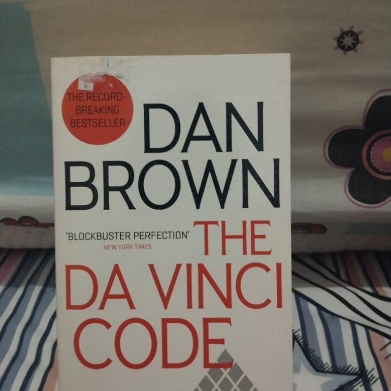 BOOKED Da Vinci Code - Dan Brown Preloved English Novel