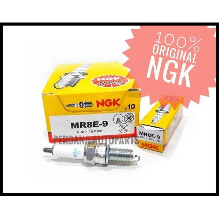 TERLARIS BUSI NGK MR8E9 MR8E-9 ASLI ORIGINAL 