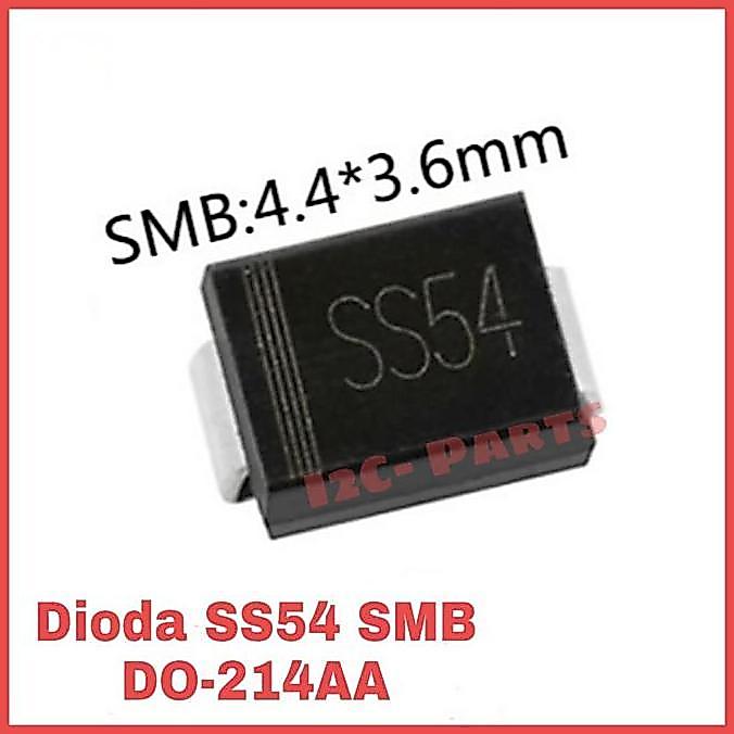 DIODA SS54 SMB 5A 1N5824 SMD DO-214AA SCHOTTKY BARRIER RECTIFIER SR540 min order 5