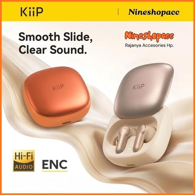DI89 - KiiP DTS12 TWS Bluetooth Headset Headphone Earphone Earbuds