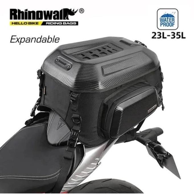 Tail Bag Motor Waterproof Rhinowalk Mft2310 / Mft 2312 Tas Motor Touring Untuk Motor Sport Riding Ta