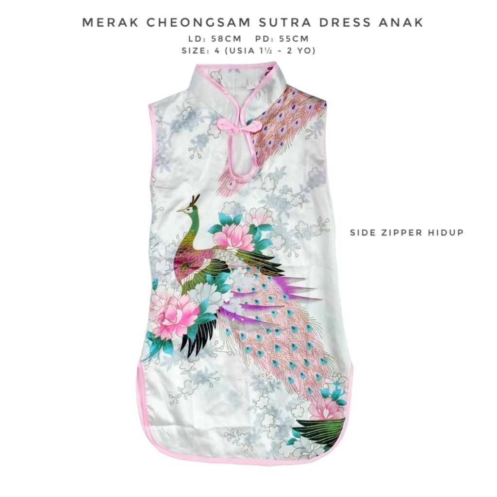 NEW & PRELOVED - HANFU / CHEONGSAM / HANBOK DRESS ANAK PEREMPUAN PART 2