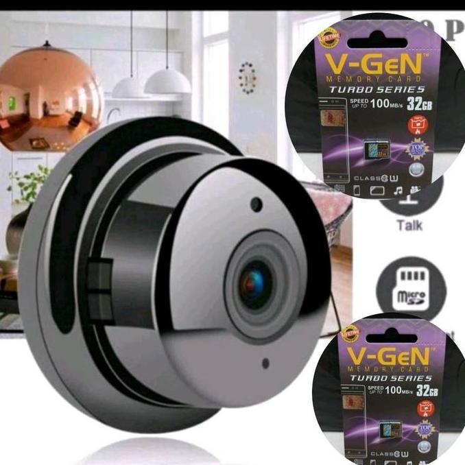 DE175 - [BISA COD] PAKET LENGKAP CCTV V380Pro PLUS MEMORY CARD SD/ CCTV IP Cam 1080P/ HD CCTV/ UHD C