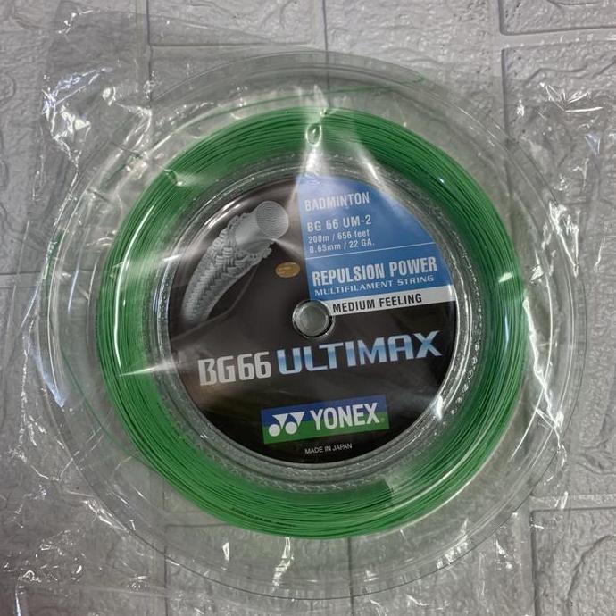 Senar Badminton YONEX BG66 ULTIMAX / BG 66 ULTIMAX ROLL SP ORIGINAL