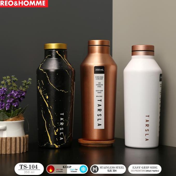 Reo&Homme Tumbler Vacuum Flask Insulated Bottle Ts-104 Termos 350Ml