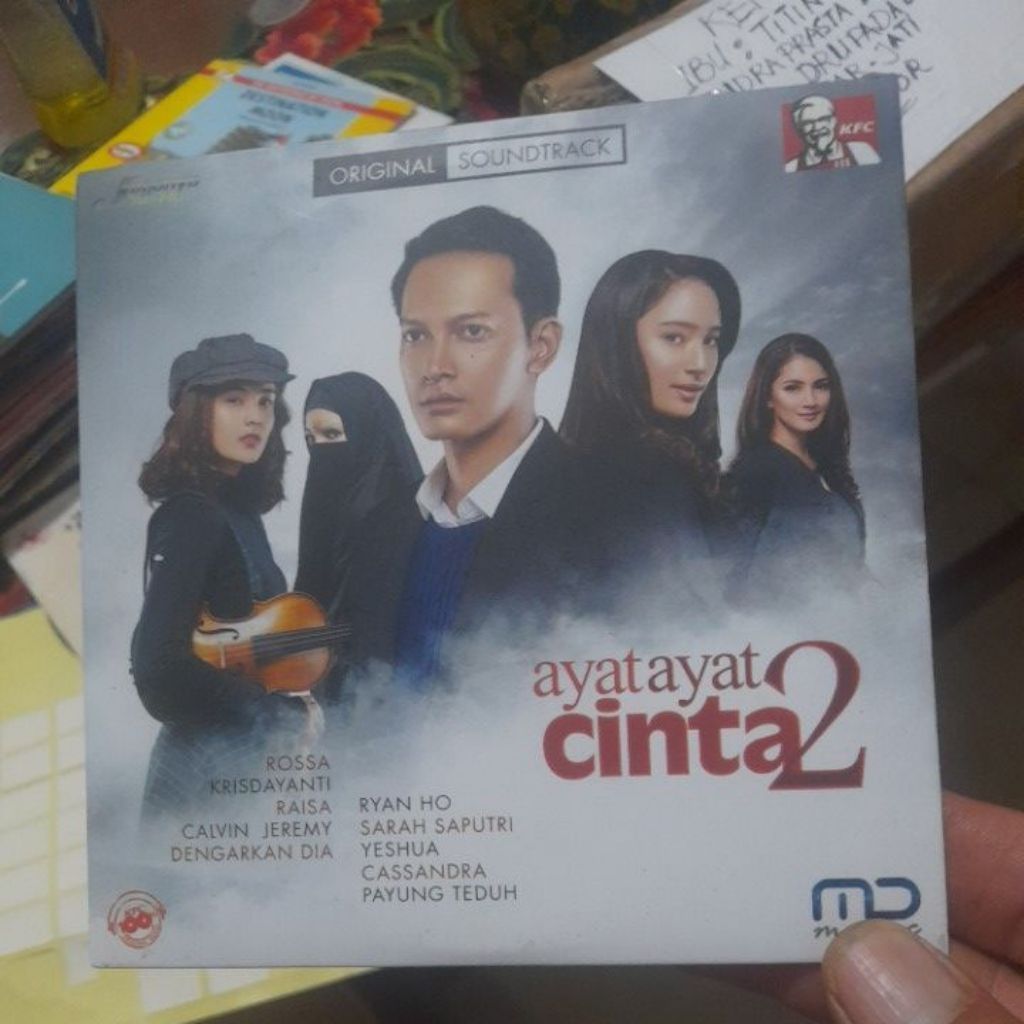 cd musik original soundtrack ayat ayat cinta 2