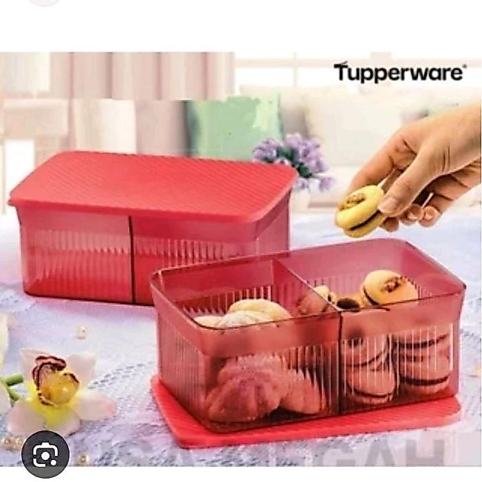 TERLARIS Snack It Tupperware Merah, Ungu, Tosca, Gold READY