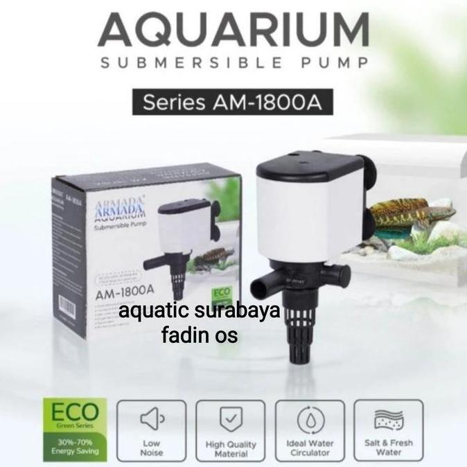 ARMADA POMPA CELUP AQUARIUM POMPA POWERHEAD ARMADA AM 1800 A LOW WATT