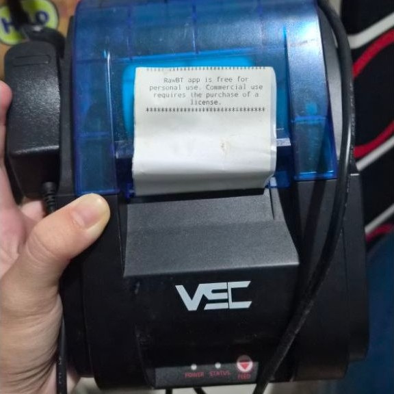 Printer Bluetooth Thermal preloved kondisi tidak rusak