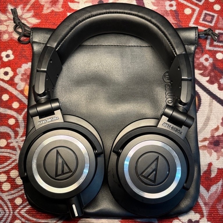 Headphone audio technica ath-m50x ath m50x athm50