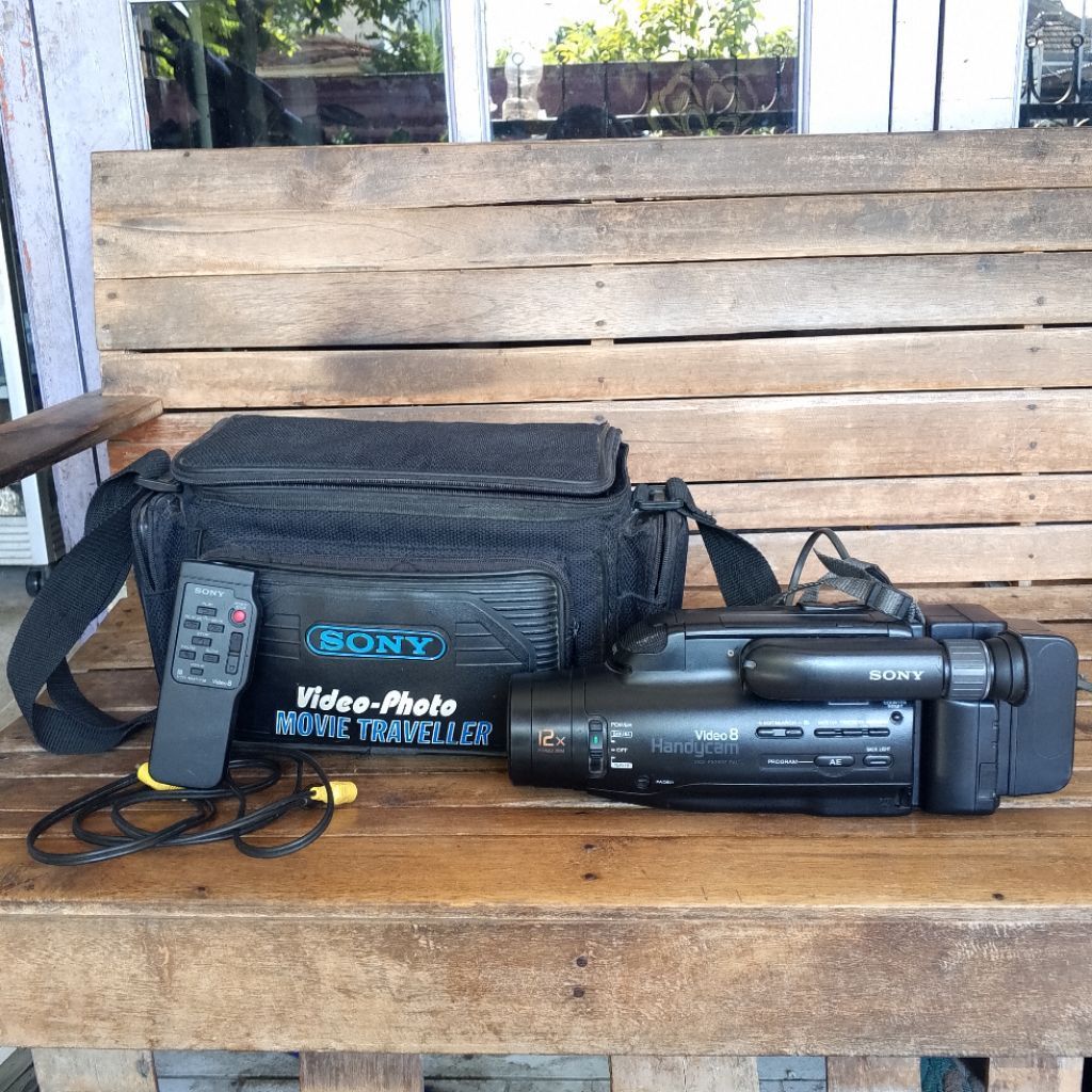 handycam vintage Sony Video 8 seri CCD