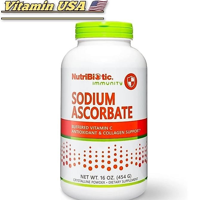 Baru NutriBiotic Immunity Sodium Ascorbate Crystalline Powder Vitamin C