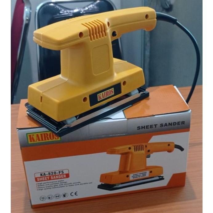 Mesin amplas orbital sander Elektrik Sander Mesin Amplas Kayu Mesin Amplas Tembok