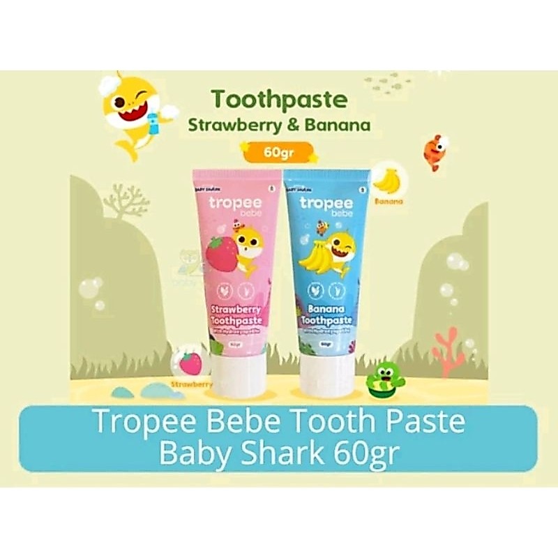 Tropee bebe Toothpaste with hydroxyapatite 60gr