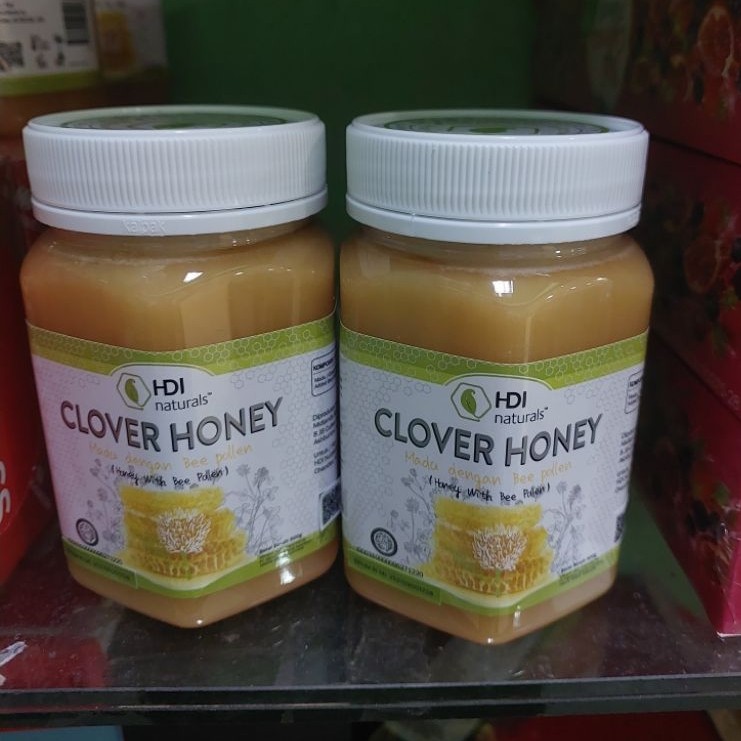 madu honey clover honey hdi 500 gr asli original 100%