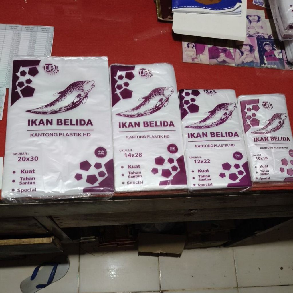 KANTONG PLASTIK HD IKAN BELIDA