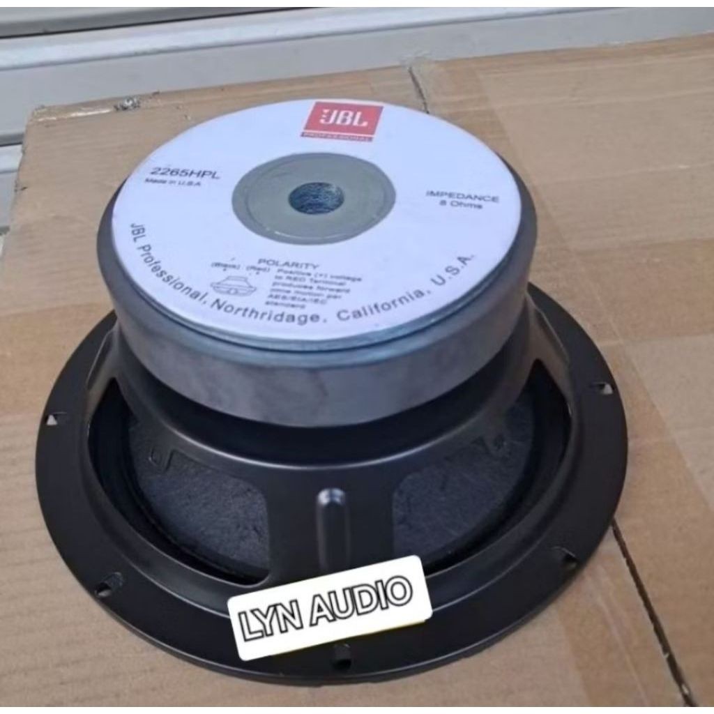 SPEAKER MID BASS FULL RANGE 8 INCH 8/2265HPL 200 WATT VOICE COIL 3 INCH