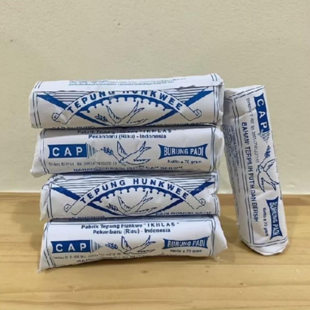 Tepung Hunkwe Cap Burung Padi 70gr / Untuk Membuat Kue