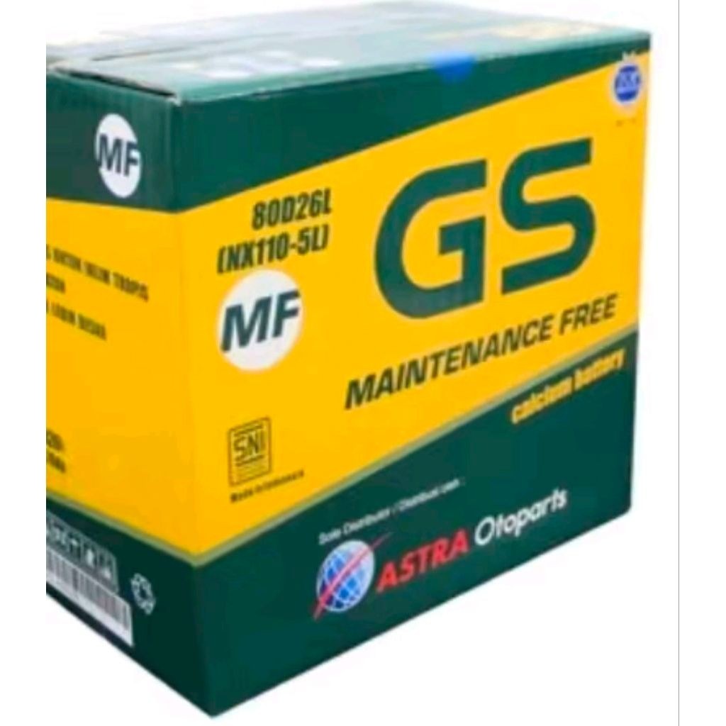 aki gs mf 80d26L