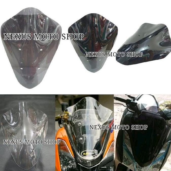 WINDSHIELD LEXI VISOR BUBBLE LEXI WINDSHIELD PENDEK LEXI VISOR LEXI HIGH QUALITY