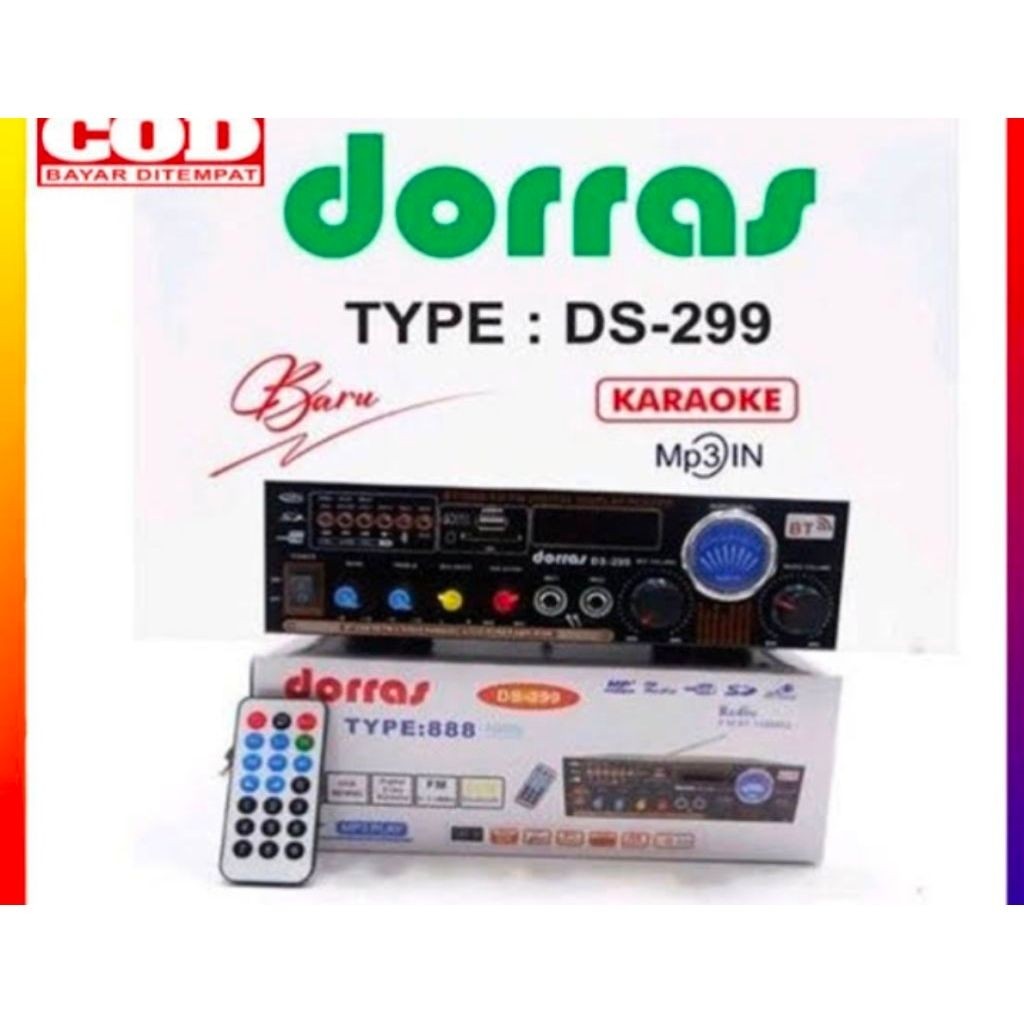 POWER AMPLIFIER AUDIO DORRAS DS299