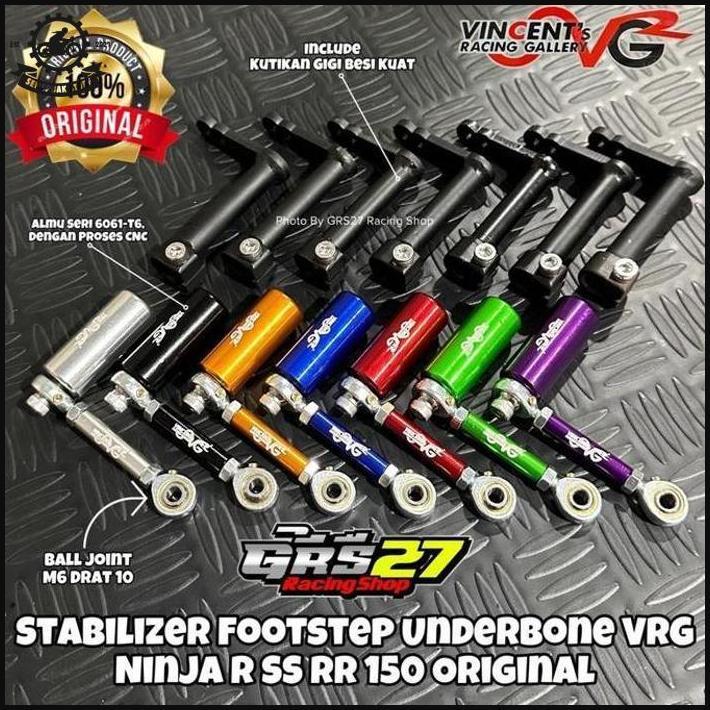 Stabilizer Stabiliser Step Footstep Underbone Ub Vrg Racing Ninja R Ss Rr New Old Zx Cbu 150 Include