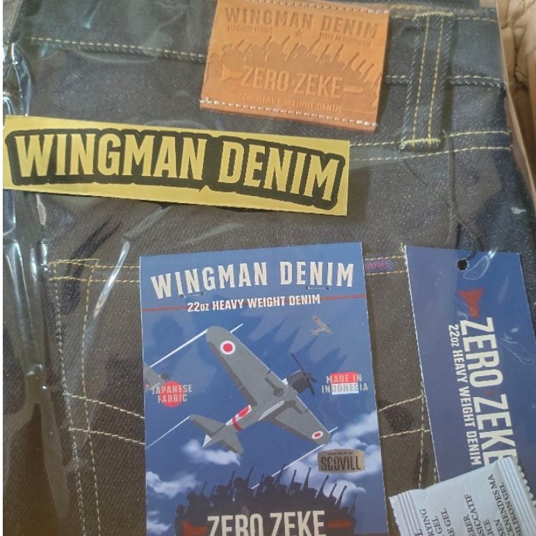 Wingman Denim Zero Zeke 22oz Ukuran 40