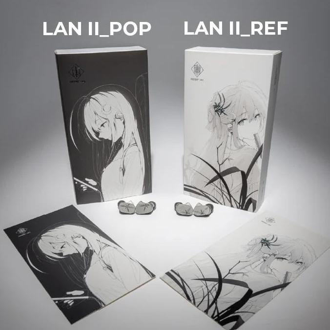 RASSDAM123 - MOONDROP LAN II LAN 2 SINGLE DYNAMIC DRIVER IN EAR MONITOR EARPHONE