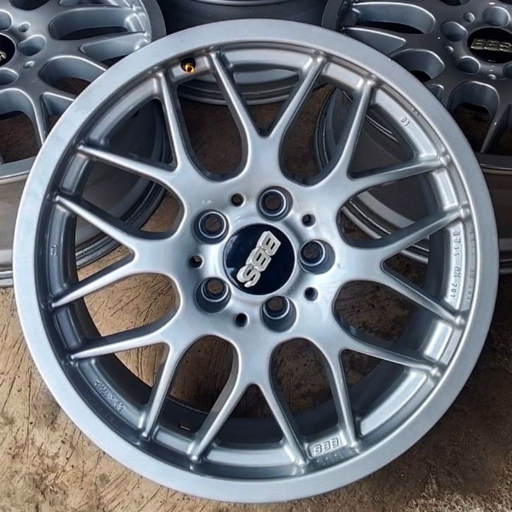 Velg Ori Bbs Rx 201 R17 Pcd 5x112 Lebar 8 inc ET 35 Original Germany Velg Mobil Mercy Audi VW Golf B
