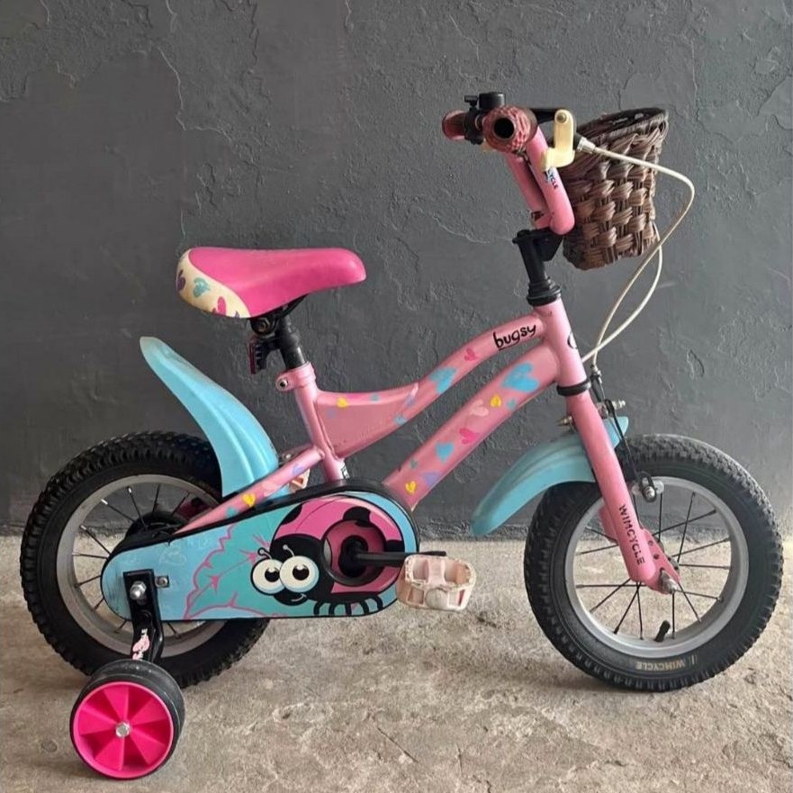 SEPEDA ANAK CEWEK POLYGON 16 & WIMCYCLE BUGSY 12