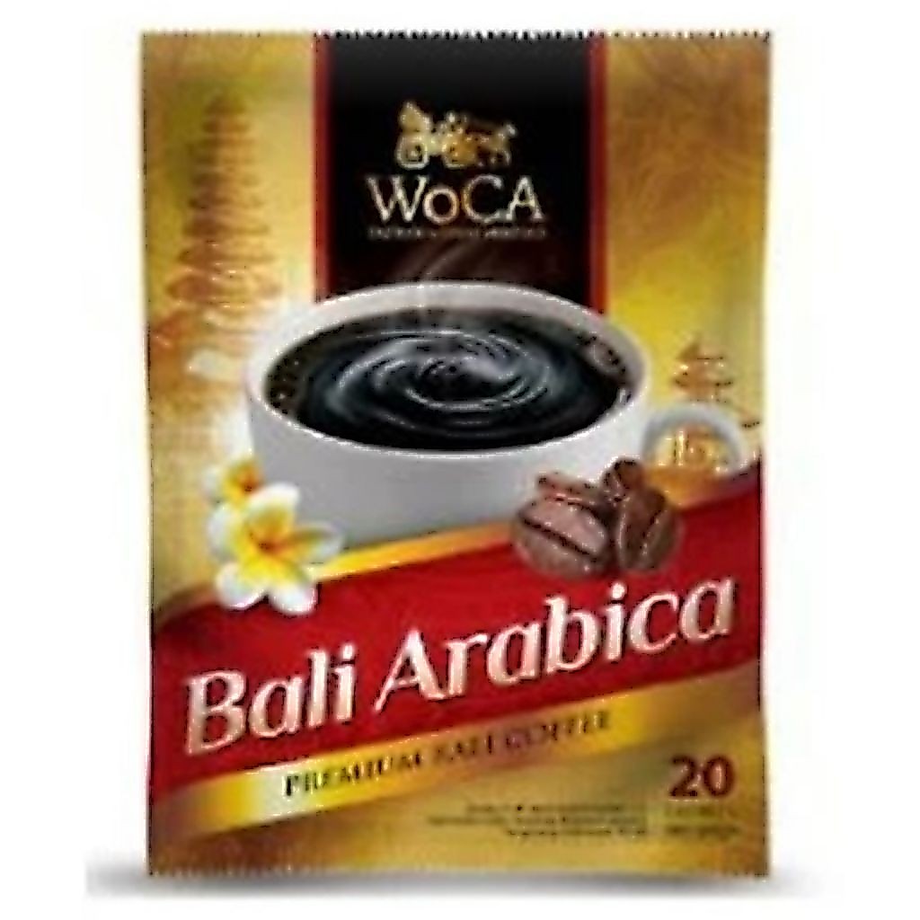 Woca Premium Bali Arabica Coffee Kopi 120gr
