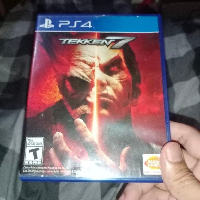 BD/KASET TEKKEN 7 PS4 SECOND LIKE NEW