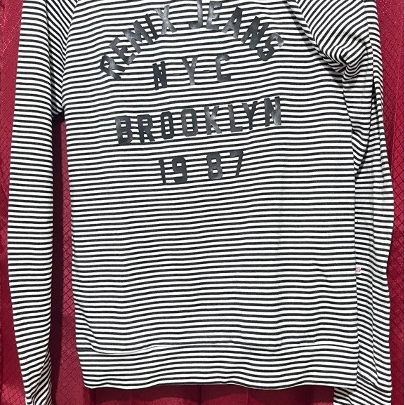 Remix Jeans Stripe Preloved