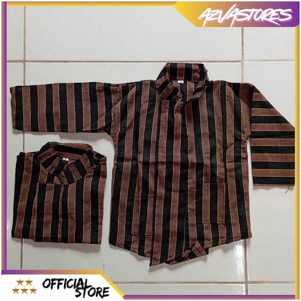 Baju Surjan Kutubaru Kebaya Lurik Balita EC Terbaru
