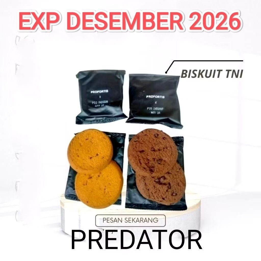 PROFORTIS BISKUIT COKIES EXP DESEMBER 2026