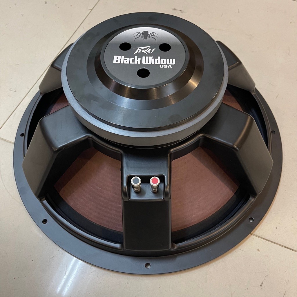 Komponen Speaker 18 inch Subwoofer Black Widow