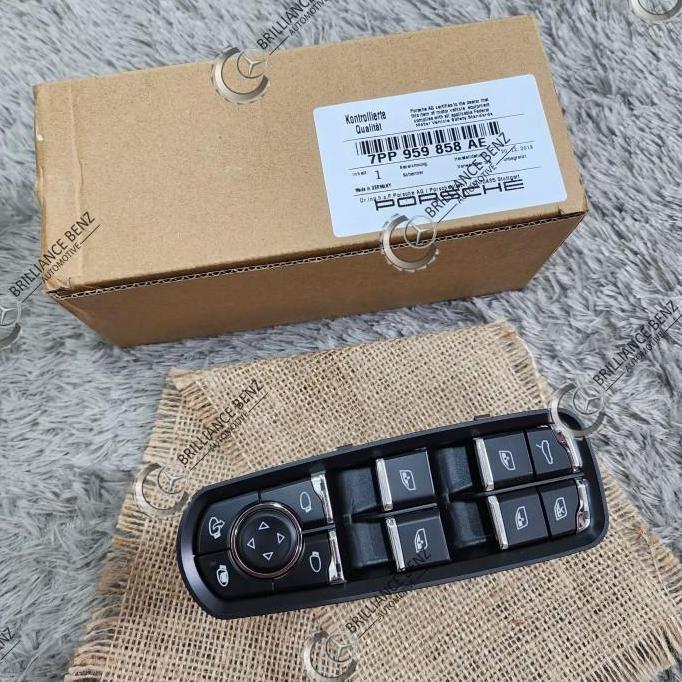 HARGA DISC - SWITCHPOWERWINDOWDRIVERPORSCHECAYENNEGTS,PANAMERA S,MACAN S ORIGINAL 7PP959858AE