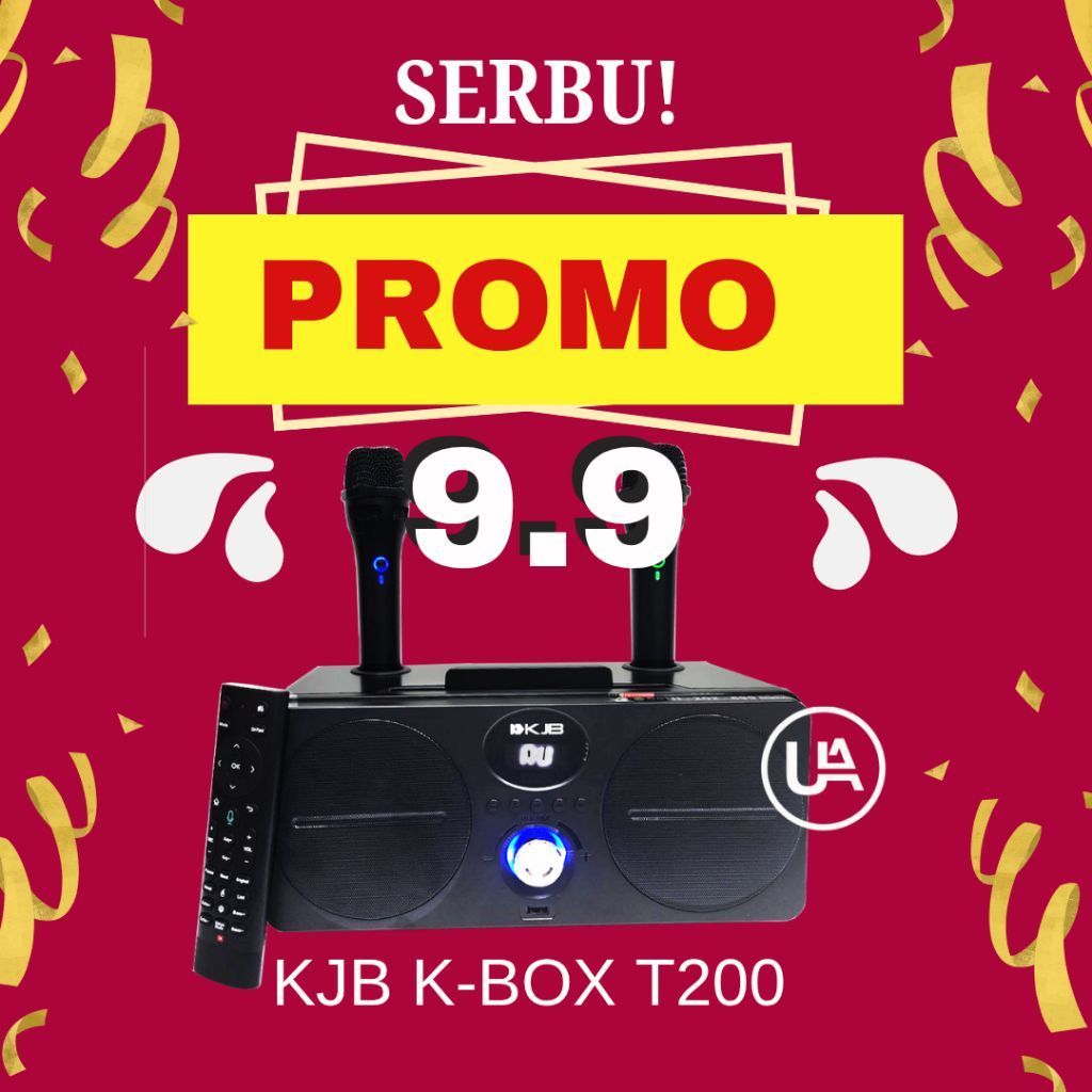 Player Karaoke KJB HM88 T200 All in One HM-88 T-200 HM88T200 Soundbox Sound Box