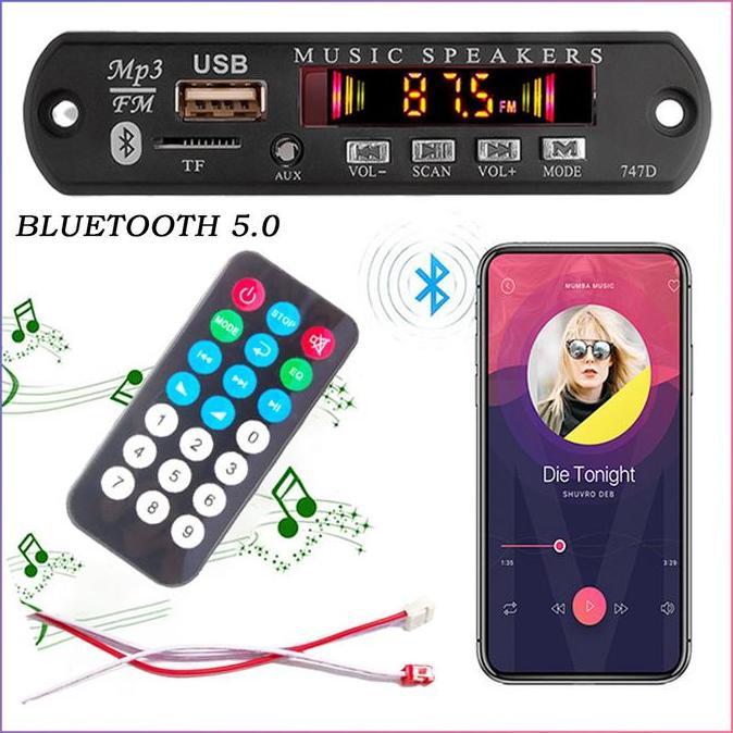 DR214 - Modul Mp3 Bluetooth Kit Remote Usb Bluetooth 5.0/ KIT MODUL MP3 BT KIT MP3 KIT PEMUTAR LAGU 