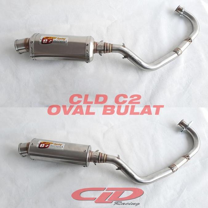CLD RACING KNALPOT TYPE C2 ORIGINAL LIVE