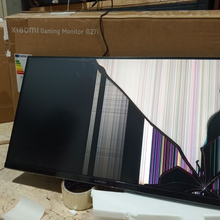 Monitor Xiaomi 27inch dan 24inch MINUS LAYAR PECAH