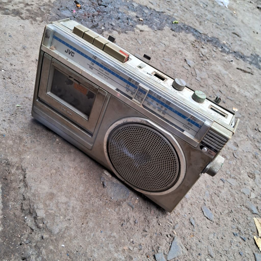 radio tape jvc jadul