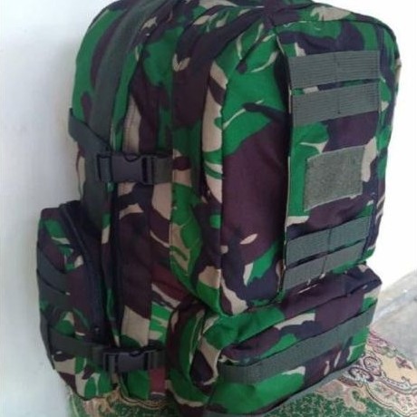 TAS RANSEL TENTARA PLUS SELANG DAN WADAH AIR 2.5LITER. ORIGINAL TNI