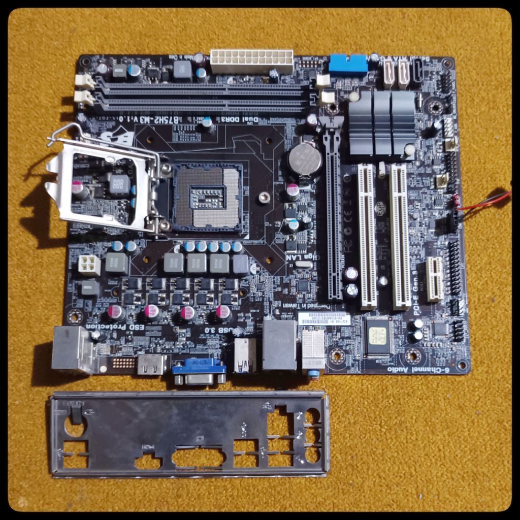 Mainboard DDR3 ECS B75H2-M3 V1.0 LGA1155 Gen-3